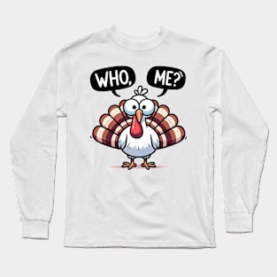 who me Long Sleeve T-Shirt